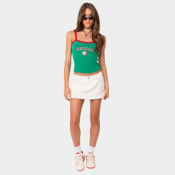 NWT - EDIKTED Mexico Womens Top - Size M - Picture 3 of 5